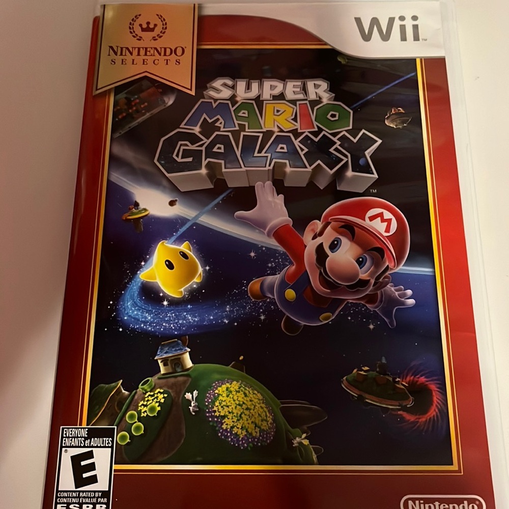 Nintendo Wii Mario game